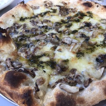Delfina - Porcini Pie - porcini, panna, fontina, nepitella - Pizza Near Me - San Francisco, California