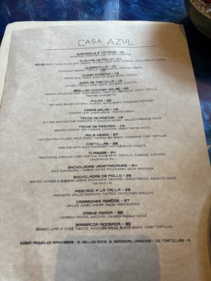 Menu photo 5 Casa Azul Brooklyn, NY
