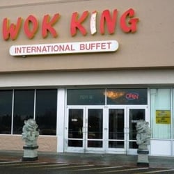 Wok King Buffet store front on Canal Dr. in Kennewick