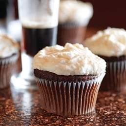 German Chocolate Cupcake