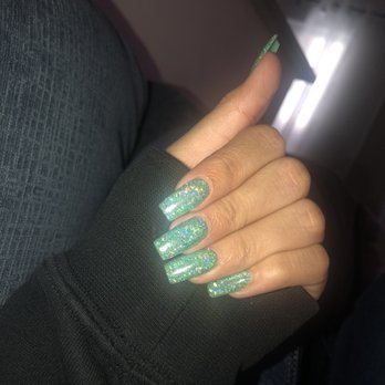 P I Nail Spa - green holographic by peter. picture doesn't do it justice - Nail Salons Near Me - Downey, California P I Nail Spa - green holographic by peter. picture doesn't do it justice - Nail Salons Near Me - Downey, California