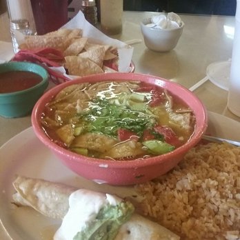 Las Cazuelas Restaurant - Tortilla soup combo $6.99 - Mexican Near Me - San Antonio, Texas Las Cazuelas Restaurant - Tortilla soup combo $6.99 - Mexican Near Me - San Antonio, Texas