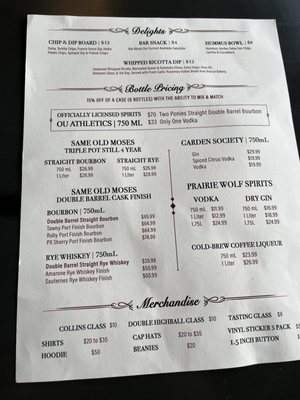 Menu photo 1 The Wander Inn Guthrie, OK Menu photo 1 The Wander Inn Guthrie, OK
