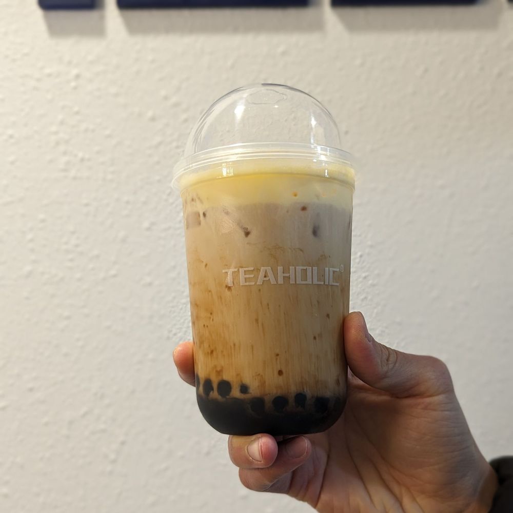 Teaholic - Brown sugar creme brulee milk tea - Bubble Tea Near Me - Cambridge, Massachusetts Teaholic - Brown sugar creme brulee milk tea - Bubble Tea Near Me - Cambridge, Massachusetts