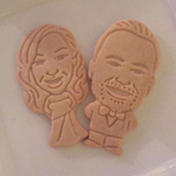 Parker's Crazy Cookies - our cute bride & groom cookies! - Desserts Near Me - Hayward, California