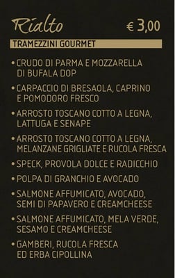 Menu photo 2 Tramé Milan, MI Menu photo 2 Tramé Milan, MI