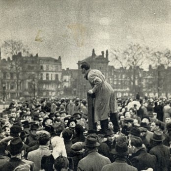 Speakers' Corner - back in the day ... look at the hats .. I want one - Local Flavor Near Me - London, XGL