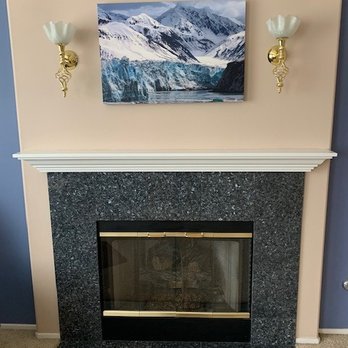 Tom's Inside Out Painting - Fireplace Mantel - Painters Near Me Tom's Inside Out Painting - Fireplace Mantel - Painters Near Me
