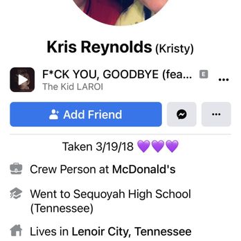 McDonald's - a photo of kris reynolds and kris reynolds - Fast Food Near Me - Lenoir City, Tennessee McDonald's - a photo of kris reynolds and kris reynolds - Fast Food Near Me - Lenoir City, Tennessee