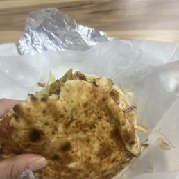 Chicken Shawarma pita Chicken Shawarma pita