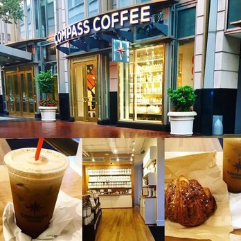 Compass Coffee - Ham and cheese croissant and Nitro brew coffee - Coffee & Tea Near Me - Washington, DC, District of Columbia