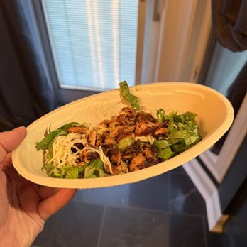 Chipotle Mexican Grill - My mobile order burrito bowl - they should be ashamed.  Where is the manager? This store just opened - Fast Food Near Me - Palmer, Massachusetts