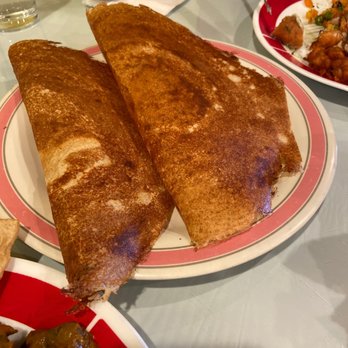 Curry Bliss - Dosa (for dipping in lentil soup or covering with chutney) - Indian Near Me - Richardson, Texas Curry Bliss - Dosa (for dipping in lentil soup or covering with chutney) - Indian Near Me - Richardson, Texas