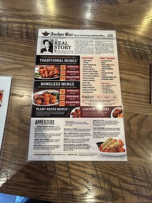 Menu photo 3 Anchor Bar Round Rock, TX