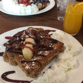 The Jagged Fork - The Elvis and Cloud Nine Crepe in the background - Breakfast & Brunch Near Me - Grosse Pointe, Michigan The Jagged Fork - The Elvis and Cloud Nine Crepe in the background - Breakfast & Brunch Near Me - Grosse Pointe, Michigan