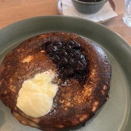 Blueberry pancake