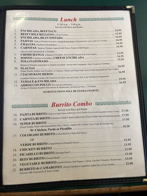 Menu photo 3 Azteca Restaurant Centralia, WA