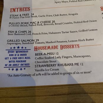 Napa Palisades Saloon - Menu - Sports Bars Near Me - Napa, California