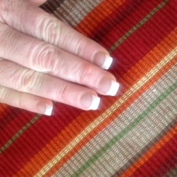 Solar nails, one week old