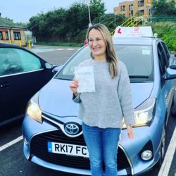 Formula Jon Driving School - Test Pass for Amy, ONE Driver Fault.
