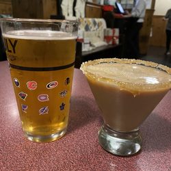 Beer and a Salted caramel kiss!