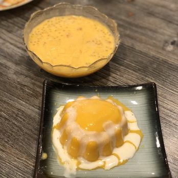 Dumpling House - Mango pudding & mango pomelo sago - Dim Sum Near Me - San Francisco, California