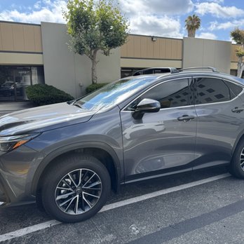 Lion Window Tinting - After the front side windows were tinted, 7/25/2025 - Car Window Tinting Near Me - Sunnyvale, California Lion Window Tinting - After the front side windows were tinted, 7/25/2025 - Car Window Tinting Near Me - Sunnyvale, California