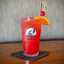 Blue Wolf Tavern - "Penguin Punch," a cocktail special to toast to the Spring '26 graduating class of Penguins at Youngstown State University.