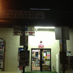 Post Road Liquors - Doesn't look like much but, they keep a decent variety