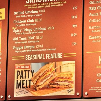 Habit Burger & Grill - She said, we don't serve fish here.... 4th one down... Tuna. - Burgers Near Me - El Segundo, California Habit Burger & Grill - She said, we don't serve fish here.... 4th one down... Tuna. - Burgers Near Me - El Segundo, California