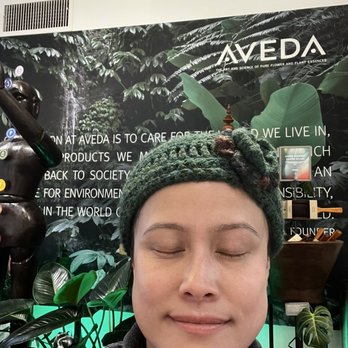 Lux Aveda Salon/Spa - Post-facial glow by the lovely Heather - Hair Salons Near Me - Fullerton, California