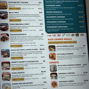 Stuffed Belly - Menu as of 3/30/26 - Sandwiches Near Me - Houston, Texas Stuffed Belly - Menu as of 3/30/26 - Sandwiches Near Me - Houston, Texas