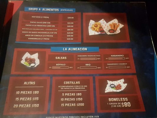 Menu photo 7 Pamboleros Heroica Puebla de Zaragoza, PUE Menu photo 7 Pamboleros Heroica Puebla de Zaragoza, PUE