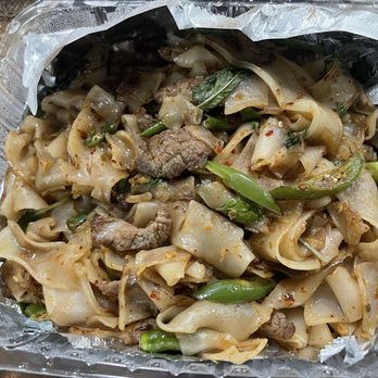 Thai Original BBQ - Drunken noodles.) - Thai Near Me - Cerritos, California