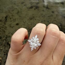 Custom engagement ring