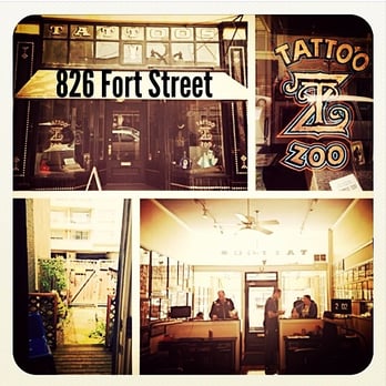 Tattoo Zoo - We are located at 826 Fort Street! - Tattoo Near Me - Victoria, British Columbia Tattoo Zoo - We are located at 826 Fort Street! - Tattoo Near Me - Victoria, British Columbia