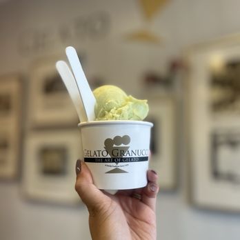 Gelato Granucci - Lemon basil - must get! - Gelato Near Me - Palm Springs, California Gelato Granucci - Lemon basil - must get! - Gelato Near Me - Palm Springs, California