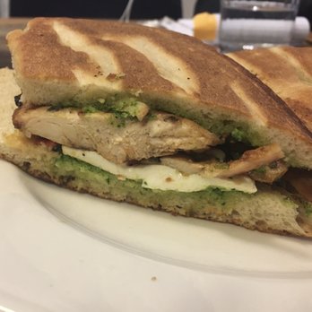 Layla Jones - Pesto Grilled Chicken Press Sandwich - Pizza Near Me - Brooklyn, New York