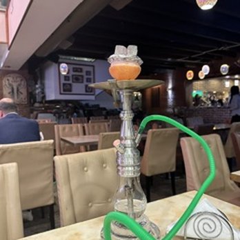 Phoenicia Resto & Lounge - Grapefruit head blue mist flavored hookah - Mediterranean Near Me - Vienna, Virginia