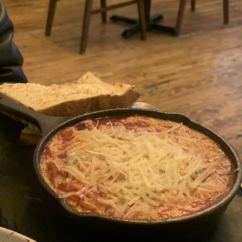 Ubani - Brunch special: eggs in tomato sauce with cheese and basil. Reminded me of shakshuka, very tasty! - Georgian Near Me - New York, New York Ubani - Brunch special: eggs in tomato sauce with cheese and basil. Reminded me of shakshuka, very tasty! - Georgian Near Me - New York, New York