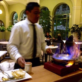 Cafe Julia - table side bananas foster - Cafes Near Me - Honolulu, Hawaii