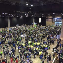 Before kickoff - Seahawks game