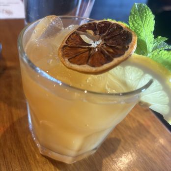 Tane Vegan Izakaya - 6/2026: happy hour mocktail lilikoi iced tea $7. Yummy! - Sushi Bars Near Me - Honolulu, Hawaii