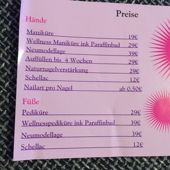 Nagelzauber - Prices - Nail Salons Near Me - Wolfsburg, NI