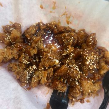 K Tea Boba - Small Korean Popcorn Chicken - Korean Near Me - Houston, Texas