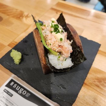 Sugo Hand Roll Bar - Snow Crab - Sushi Bars Near Me - Seattle, Washington Sugo Hand Roll Bar - Snow Crab - Sushi Bars Near Me - Seattle, Washington