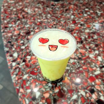 Boba Thai Cafe - Pineapple Milk Tea with Tapioca Pearls - Thai Near Me - Lancaster, Pennsylvania