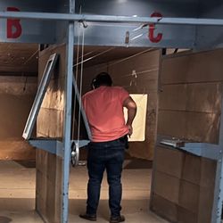 Learn to Shoot LI - NRA CCW for NYS 18 HR course - Another great group practicing holster draw and emergency reload at Nassau County Rifle and Pistol Range.