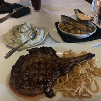 Kirby's Steakhouse - 24 oz Cowboy Cut Ribeye - Steakhouses Near Me - Thackerville, Oklahoma