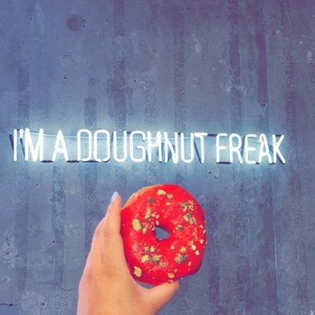Good Town Doughnuts - Raspberry Pistachio - Donuts Near Me - Costa Mesa, California